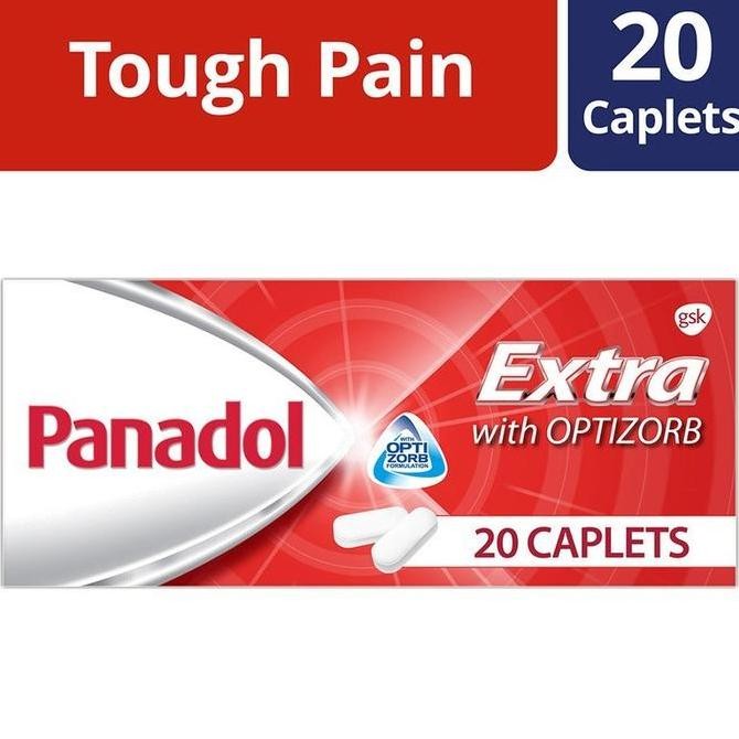 TERLARIS - PANADOL EXTRA WITH OPTIZORB SINGAPORE , 20 CAPLETS