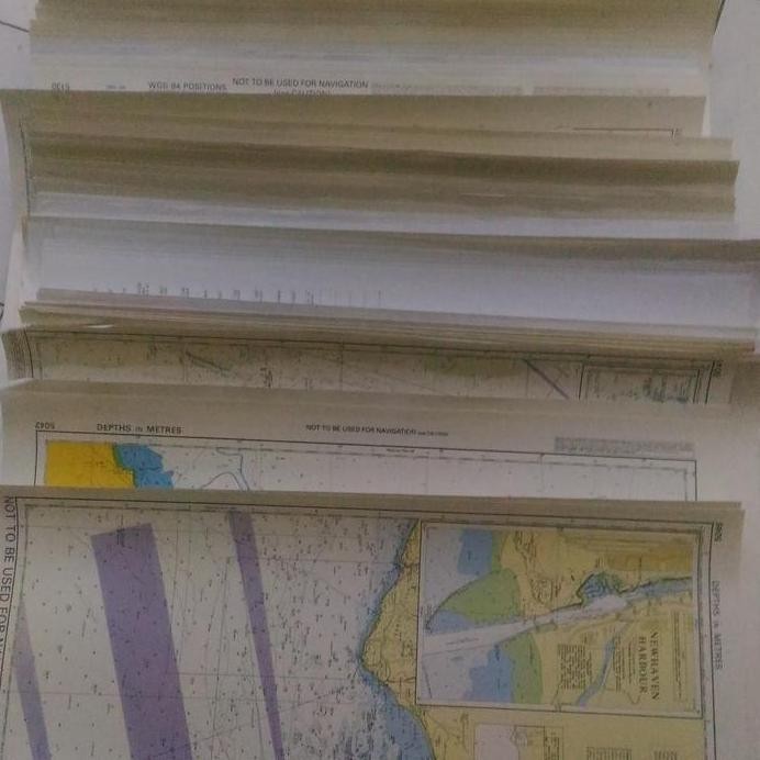 

ready stock Peta Laut Hidros Bukan Peta BA