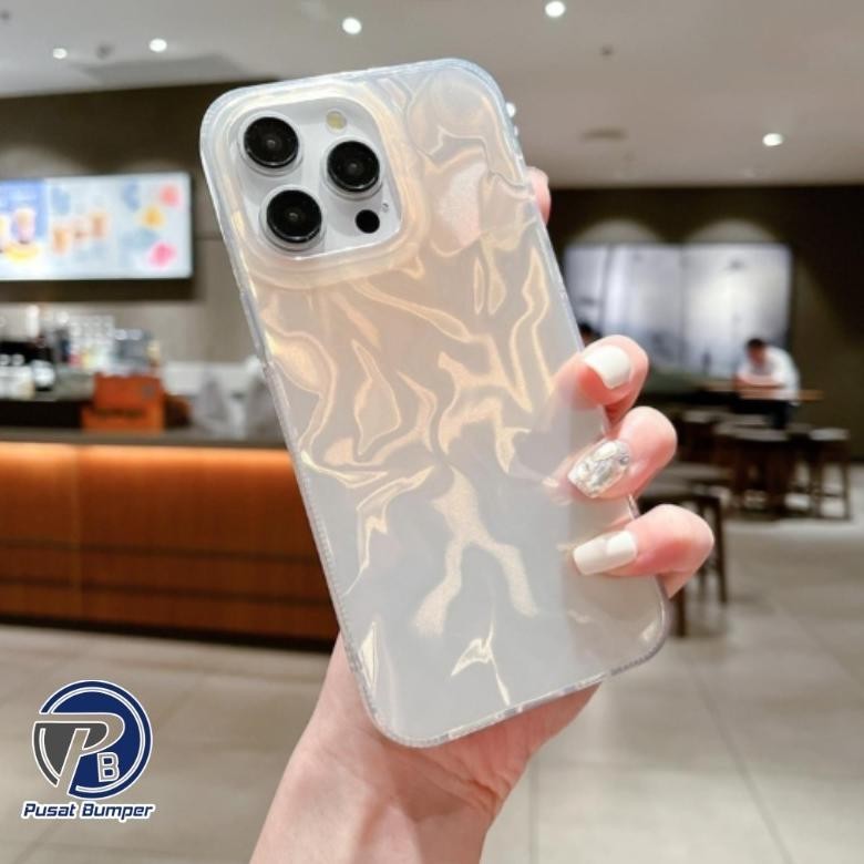 fs-6 Gf-5 Ss940 New Waterry Textured Ripple Case Gradient Hardcase Casing Hp Compatible For Oppo A5 