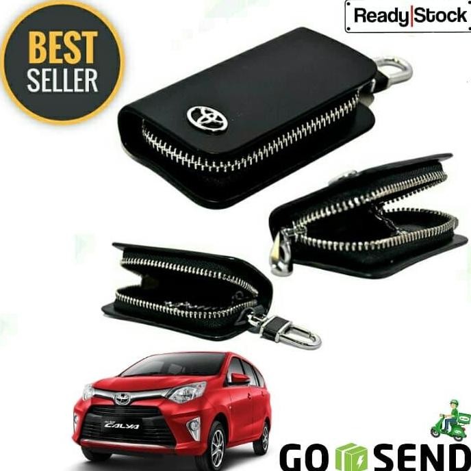 Promo Gantungan Kunci Dompet STNK Mobil Keren Import Toyota Calya Black COD