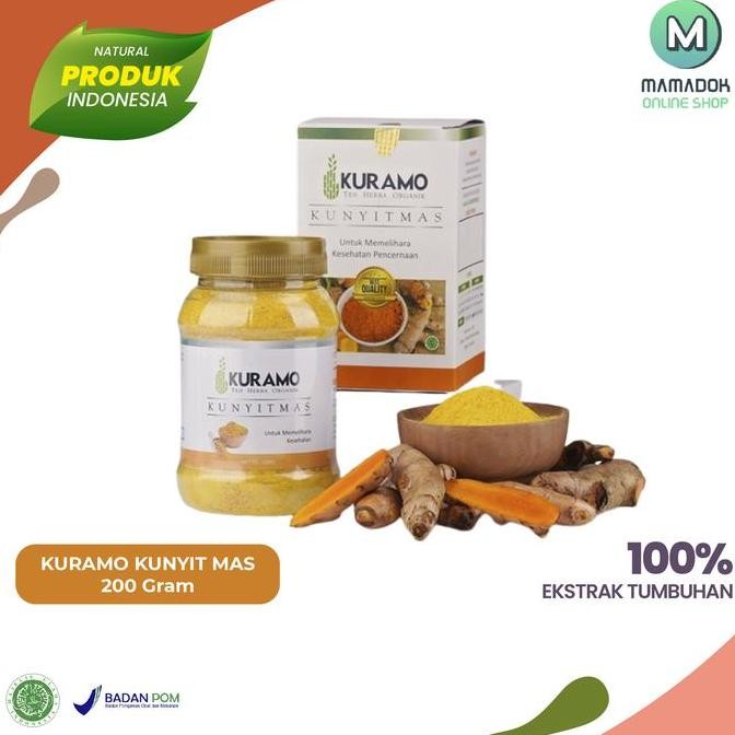 

NEW Kuramo Bubuk Kunyit Mas Asli Jamu Herbal Ampuh Mengatasi Asam Lambung
