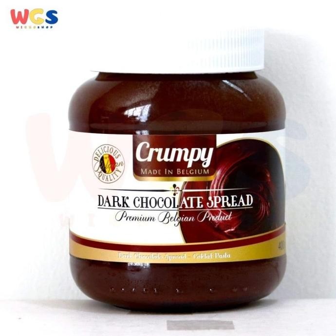 

Produk Baru!! Selai Crumpy Dark Chocolate Spread 400 gr - Selai Coklat
