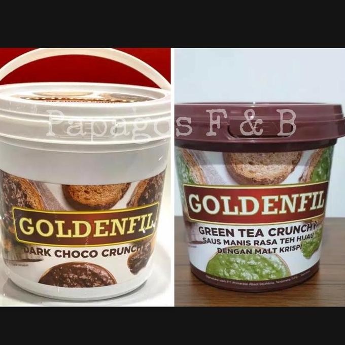 

Produk Baru!! Selai Roti Goldenfil Dark Choco / Greentea Crunchy 1 kg / kilo