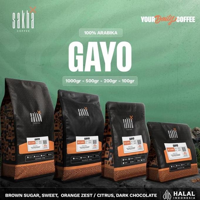 

KOPI ARABIKA GAYO ACEH SUMATRA ARABICA COFFEE BEAN ESPRESSO BIJI BUBUK TERMURAH
