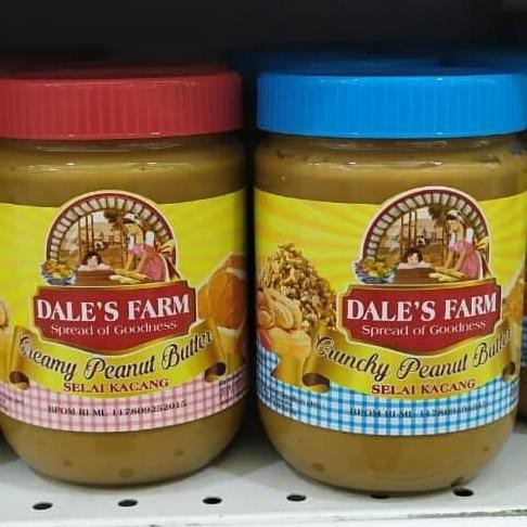 

Produk Baru!! dales farm peanuts butter crunchys 500gr selai kacang
