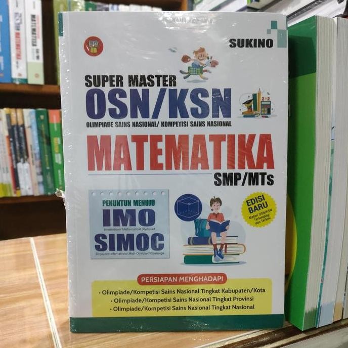 ready stock Super Master OSN/KSN Matematika SMP/MTs - Sukino