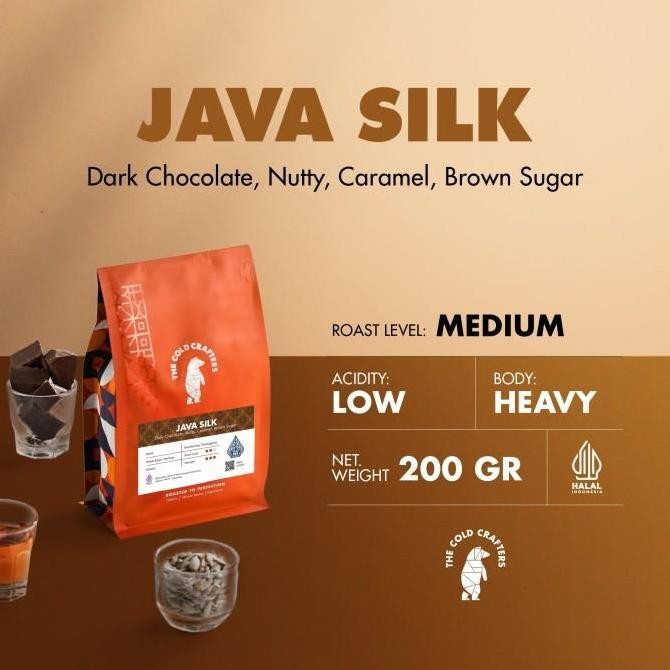 

JAVA SILK ESPRESSO BLEND BIJI KOPI BUBUK 200GR TERMURAH