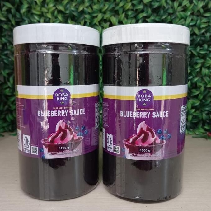 

Produk Baru!! Blueberry Sauce/ Selai/ Jam Boba King 1.2kg