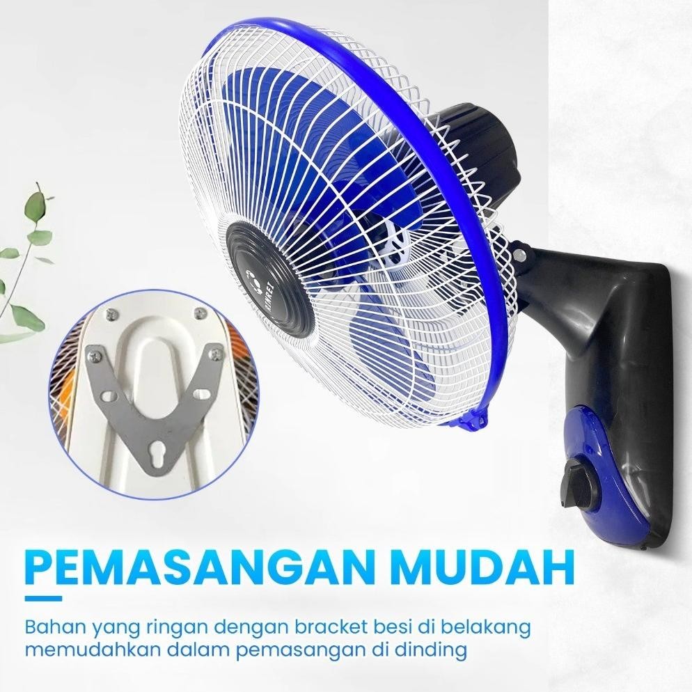 HJK COD Kipas Angin Anginkipas Dinding 16 Inch Wall Fan Rinrei 12 &16 Yasaka & Elektronik Tempel Agi