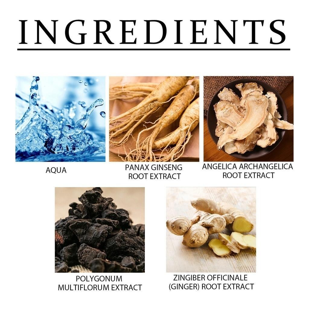 Natur Shampoo Ginseng 300Ml Shampo Penumbuh Rambut Cepat Pertumbuhan Rambut Pengendalian Minyak Anti