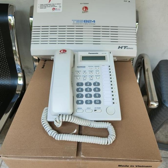 NEW PABX Panasonic KX-TES 824 kap. 3 Line 8 Extension