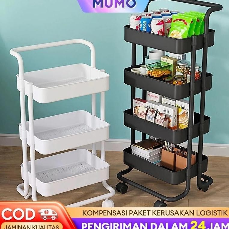 Rak Troli Susun Rak kamar mandi Rak Salon Rak Roda Rak Salon Rak Serbaguna