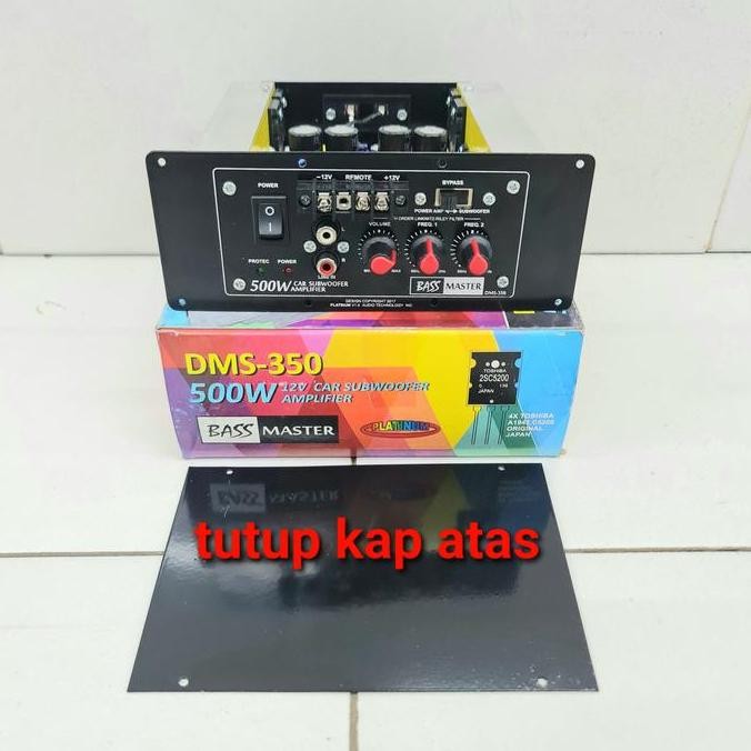 ready Power Monoblok subwoofer dms 350 super bass 500 watt