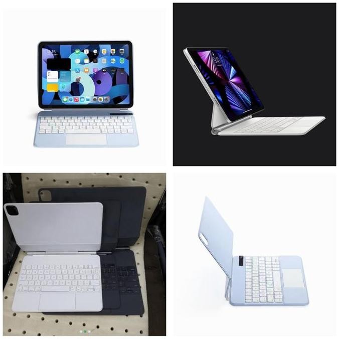 Murah Magic Keyboard For Ipad Pro 11" 12.9" 2008/2020/2021 Ipad Air 4 10.9"