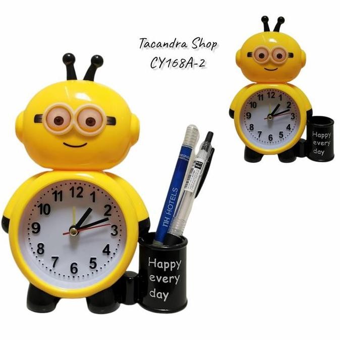 

Promo Jam Beker BEEP Tempat Pensil Semut KUNING - CY168A-2 COD
