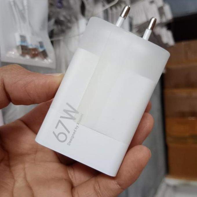 Grosir Adapter / Kepala Charger Xiaom1 Note 11 Pro Turbo Charger 67W Copotan