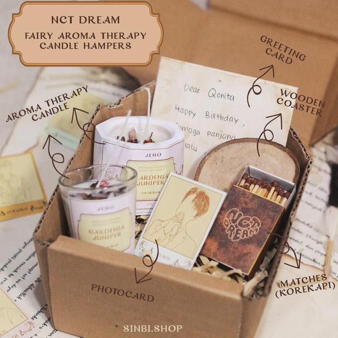 Promo HAMPERS NCT DREAM FAIRY SCENTED CANDLE COD