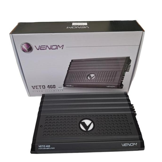 Power amplifier 4 channel venom veto 460 power 4 channel venom ellemento