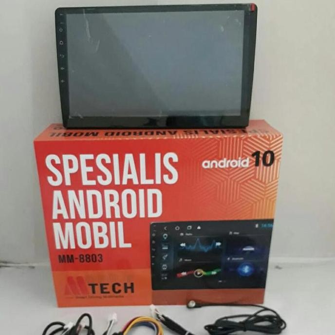 Head unit double din mtech mm-8803 android 10 inch