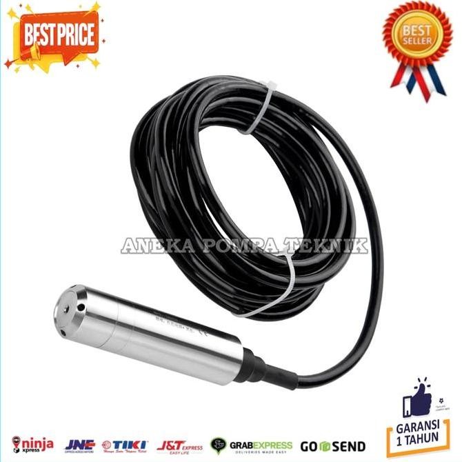 Submersible Water Level  Transducer Level  Transmitter Sensor 6M Cable