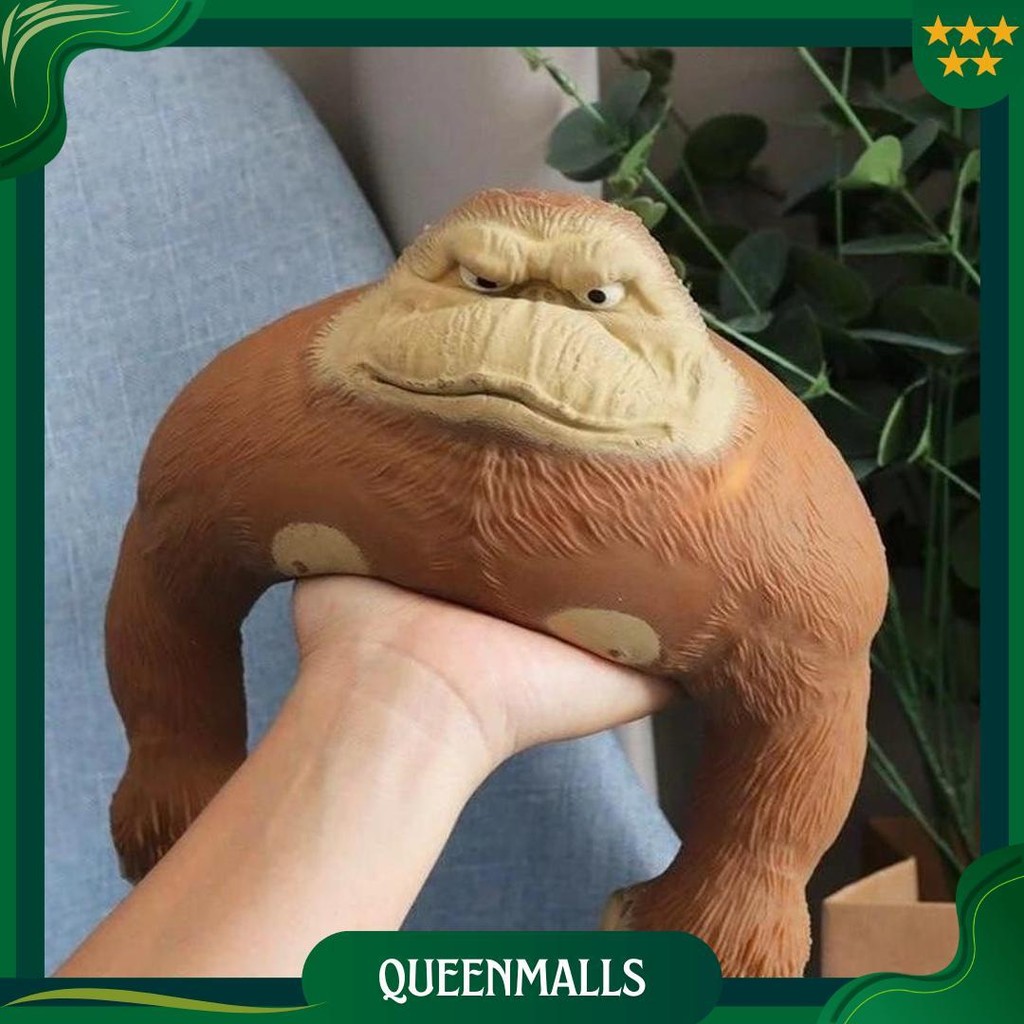 Hokkiterus21 Squishy Kingkong Squishy Gorilla Squishy Monkey Squishy Monyet Squishy Lempar Jumbo S02