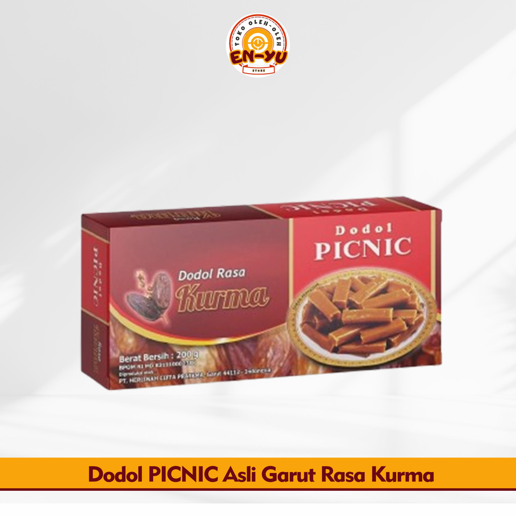 

Dodol Garut Asli Picnic Rasa Kurma Manis Legit