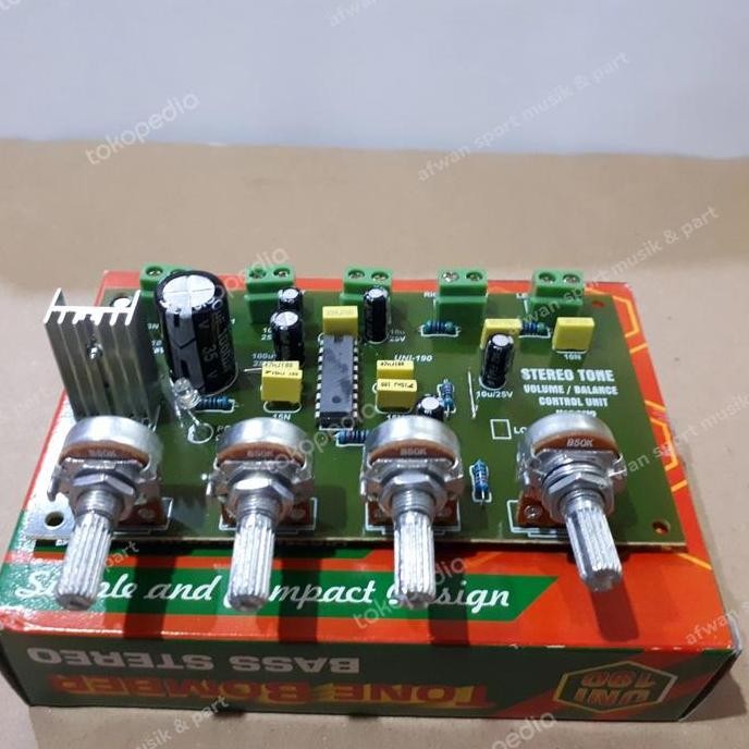 Kit Tone Control Hifi Stereo Tone Bomber Un 190