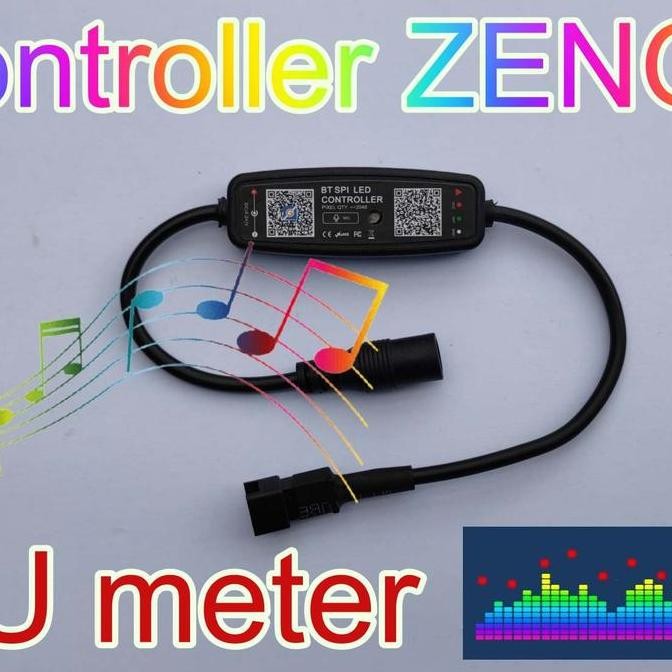 Controller led WS2812b WS2811 musik ZENGGE VU meter pengganti SP107E
