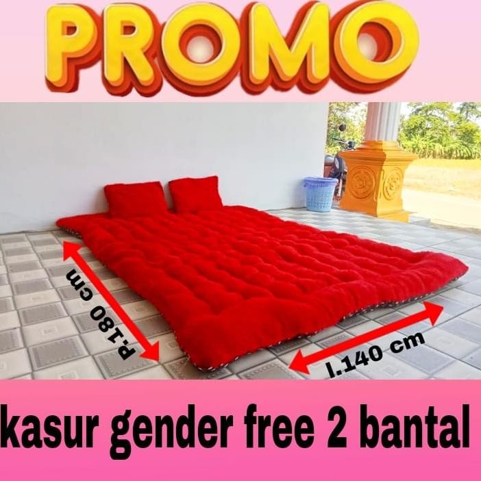 KASUR LANTAI GENDER JUMBO BULU RASFUR SIZE 140X180 TEBAL