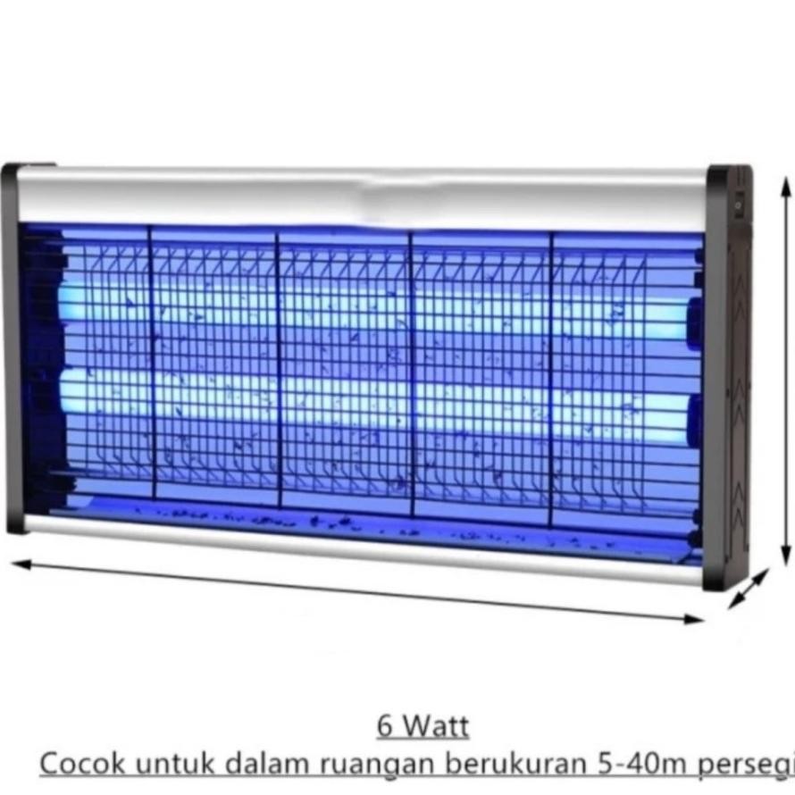6WATTInsectKillerPerangkapNyamukLalatLampuUV/LampuPerangkapNyamuk/LampuNyamuk/LampuUV