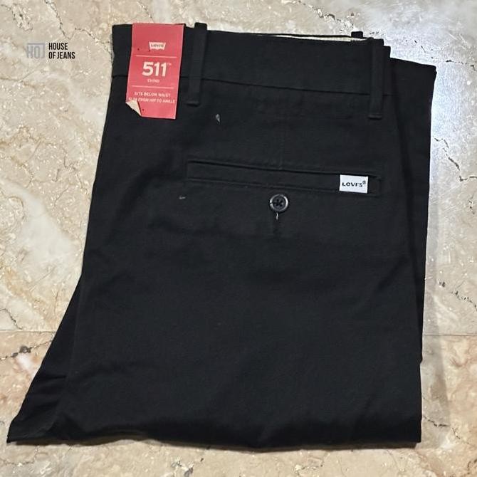Celana Chinos Pria 511 Original Slim Fit Chino STRETCH 24888-0006 size 34