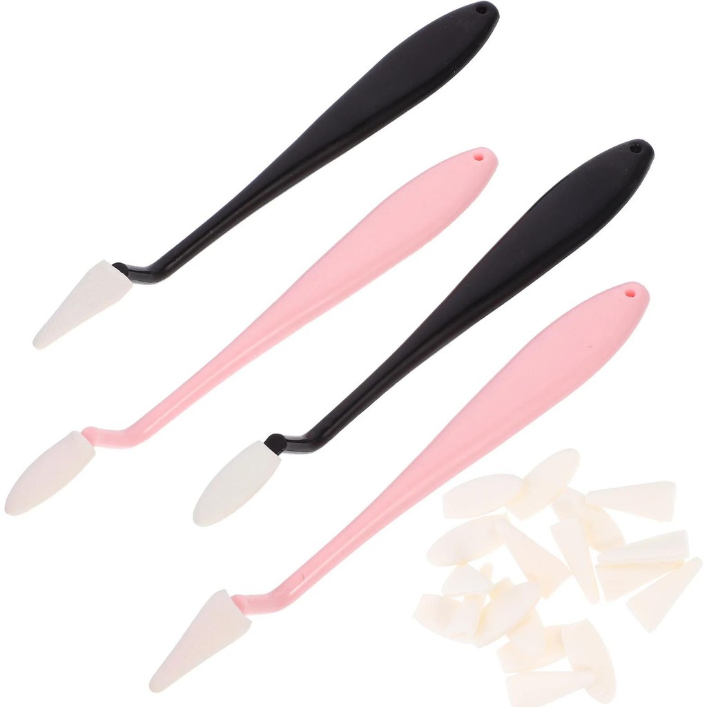 

4 Pcs Sketch Eraser Tool Set Blending Stumps Sponge Stick Foam Cleaning Knife Artist Charcoal Drawing Supplies Lightweight