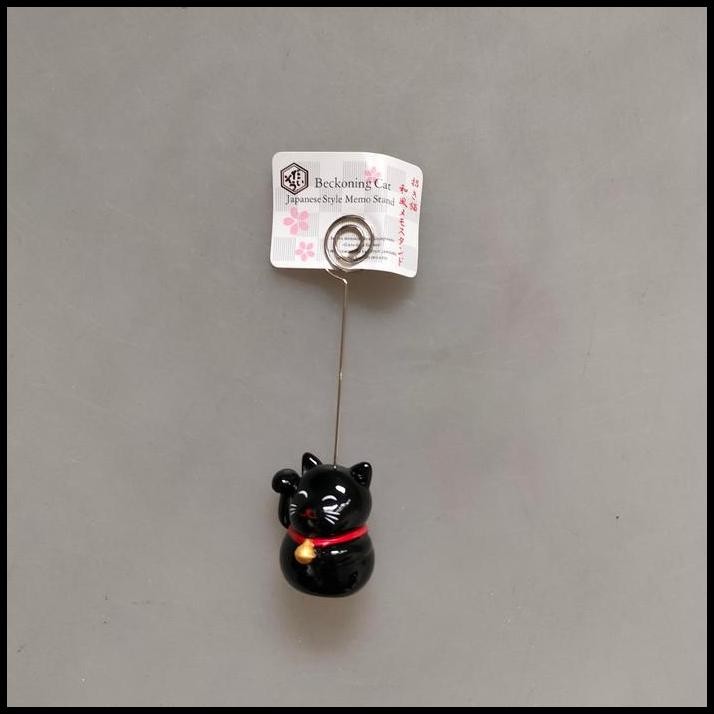 

Daiso Memo Stand Memo Clip Penjepit Memo Kucing Hoki Maneki Neko