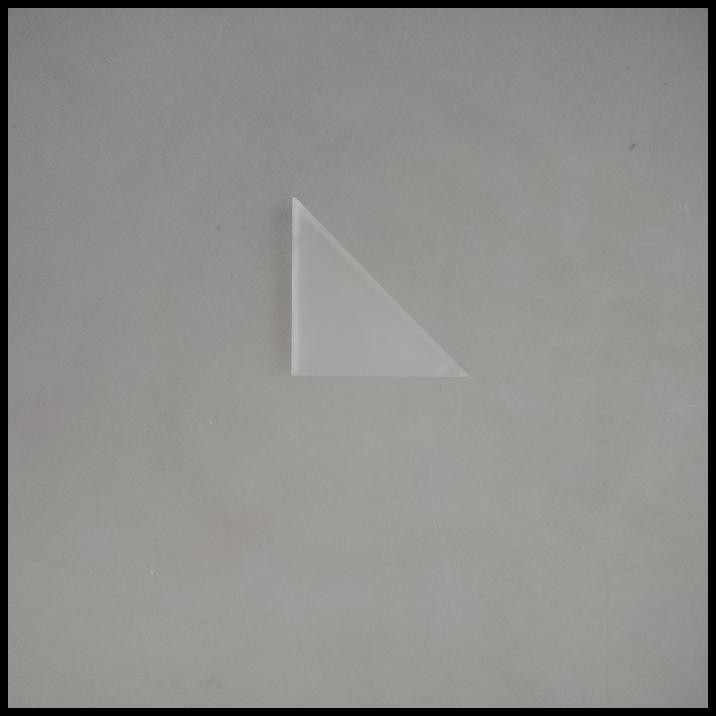 

Prisma Siku Siku Akrilik Peraga Optik Fisika Lensa Segitiga Siku Siku