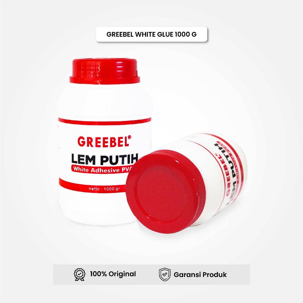 

Lem Kertas White Glue 1Kg (1000G/PCS) / Lem Kertas / Lem Putih / Vemilo
