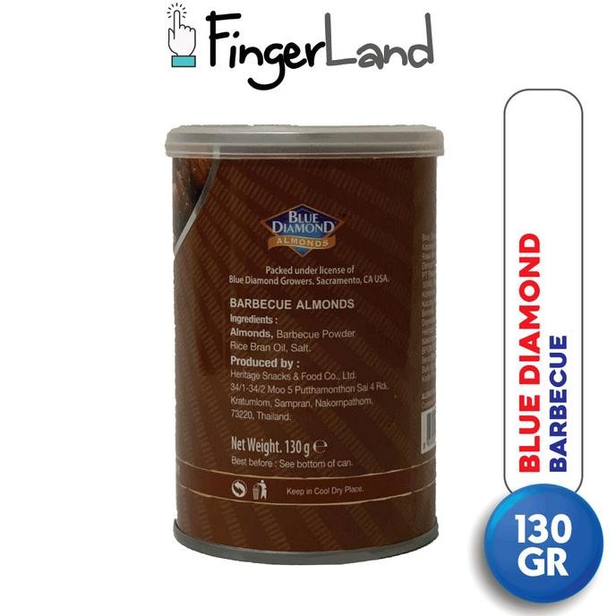 

Grosir Blue Diamond Roasted Almonds Barbecue 130 Gram Kacang Almond Barbecue