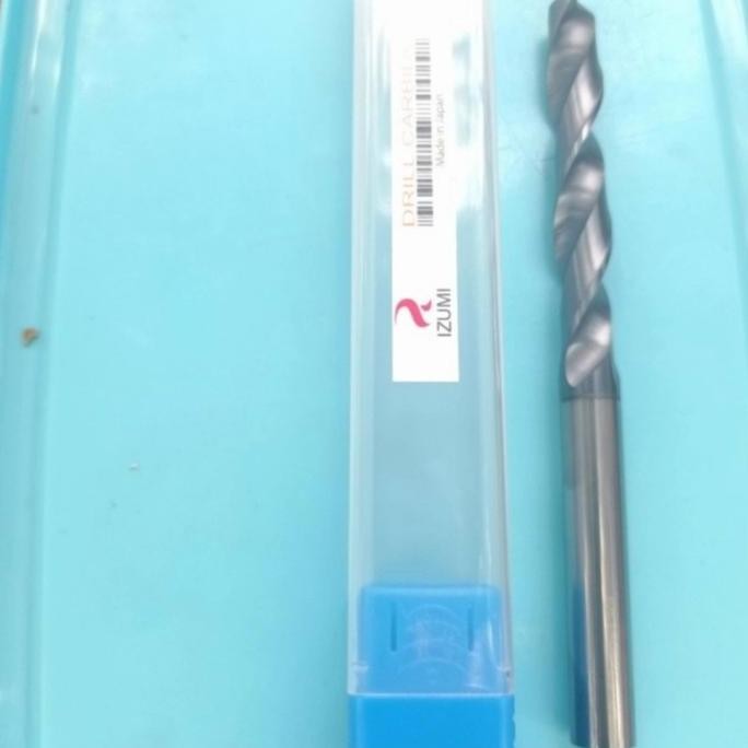 IZUMI MATA BOR BESI BAJA 3MM - 10MM DRILL CARBIDE ORIGINAL JAPAN ORIGINAL DAN TERPERCAYA