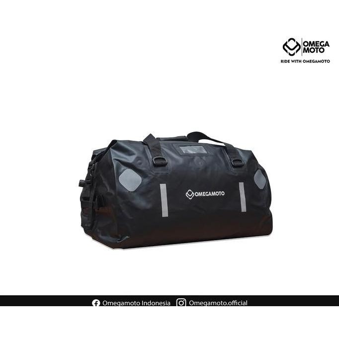 Dry Duffle Bag Waterproof Omegamoto 65L Tas Touring Motor