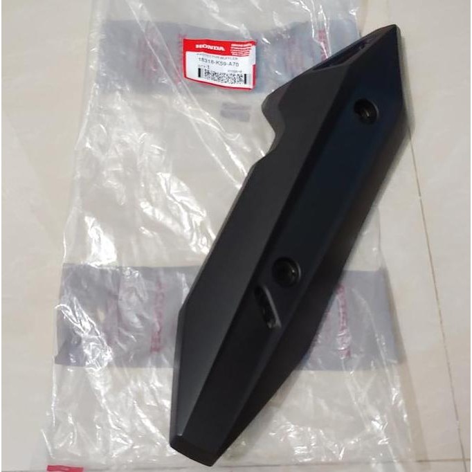 Tutup Knalpot & Cover Knalpot Vario 125 2018 Original Honda Original
