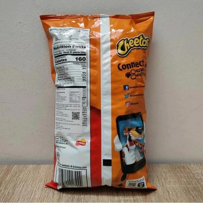

Promo Cheetos Crunchy Real Cheese 8Oz - Snack Cheetoz Cheddar Usa 226Gr