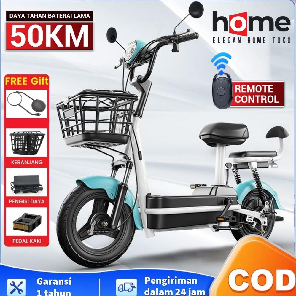 EH Sepeda Listrik Dewasa Motor 48V Premium Mewah Sepeda Listrik / Sepeda Motor Listrik