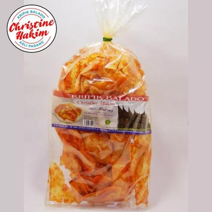 

Promo Keripik Balado Christine Hakim 500Gr Oleh Oleh Khas Padang