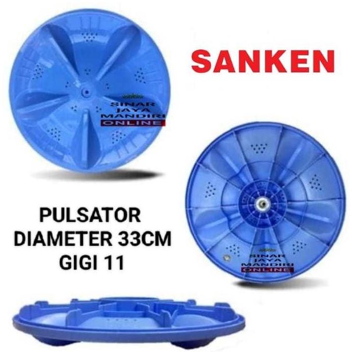 PULSATOR MESIN CUCI SANKEN 33CM GIGI 11