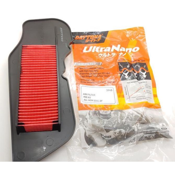 Filter Udara Mio M3 & Mio Z & Mio S & Soul Gt Led Daytona Racing 100% Original