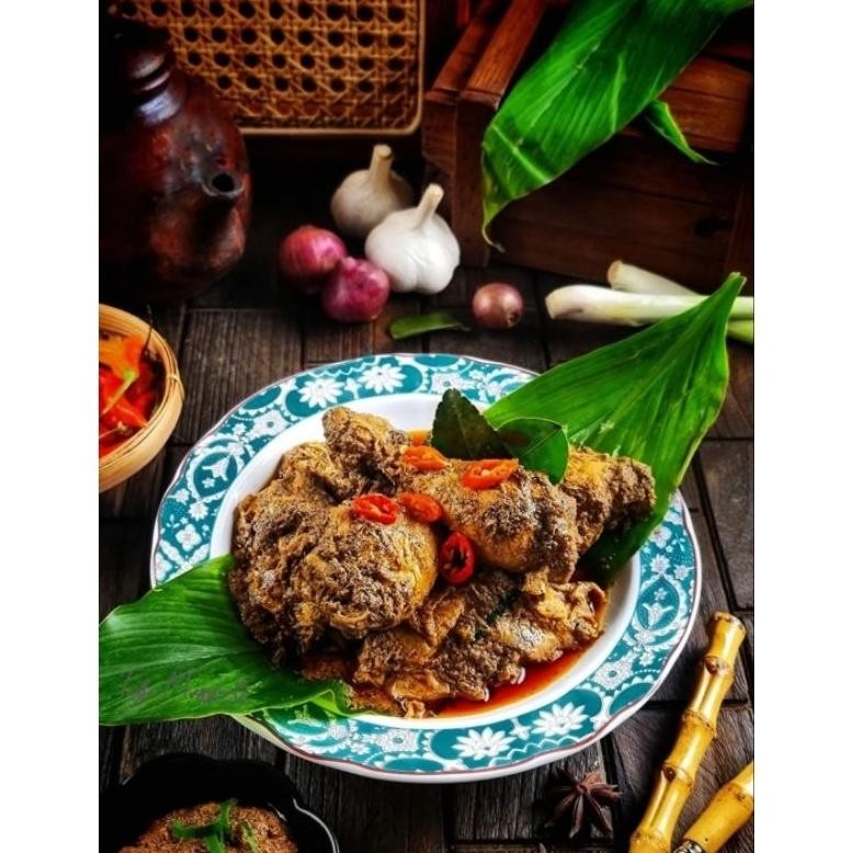 

Rendang Ayam 500 gr Rendang Uniko