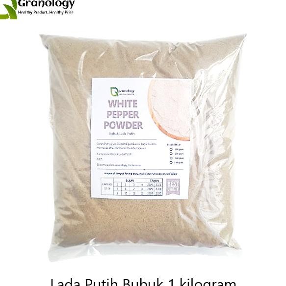 

Lada Putih Banga Bubu White Pepper Powder 1 Ilogram By Granology