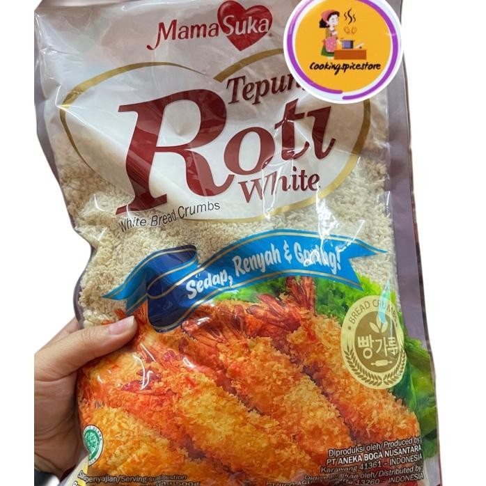 

Mamaua White Bread Crumb Tepung Roti Putih Mamaua G