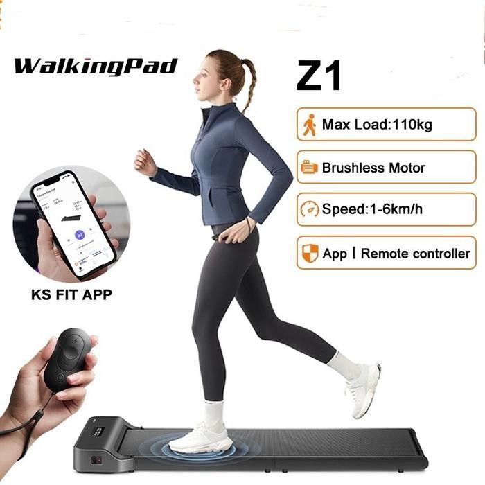 Kingsmith Walkingpad Z1 Treadmill Lipat Walking Pad  Portable Foldable Smart Treadmill  Folding Unde