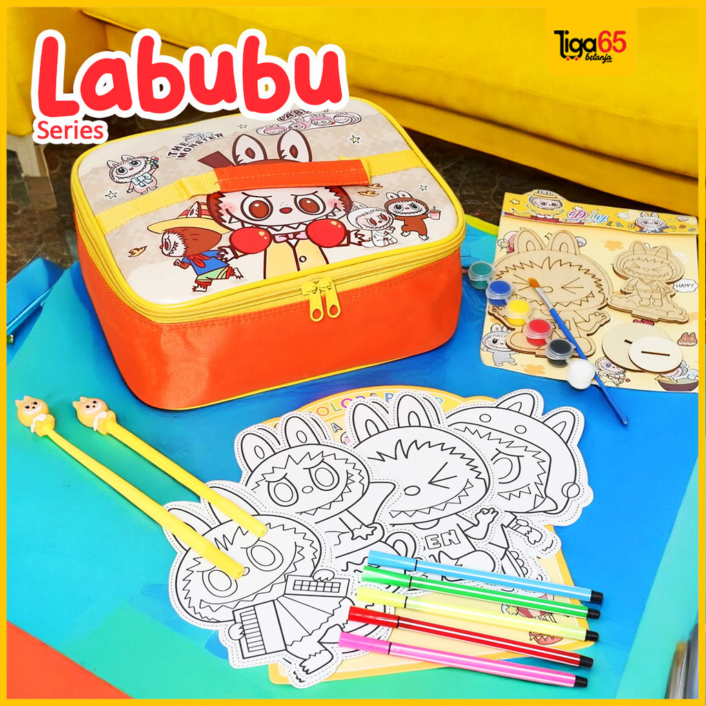 

[PAKET HEMAT] Labubu Set Kuning / Set Karakter Lucu / Kado Ulang Tahun / Hampers Hadiah