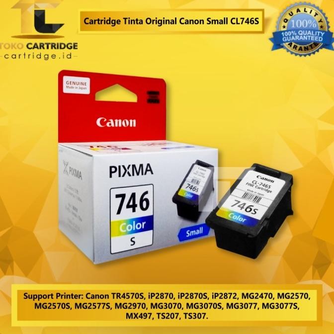 Cartridge Original Box PG745s CL746s Printer Canon MG2570S TR4570S